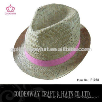 Custom Cheap Straw Fedora Sombreros